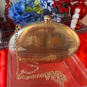 3AM Forever Gold Metal Clutch